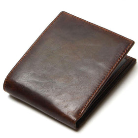 Chocolate Colored Leather Wallet