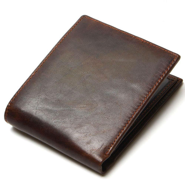 Chocolate Colored Leather Wallet