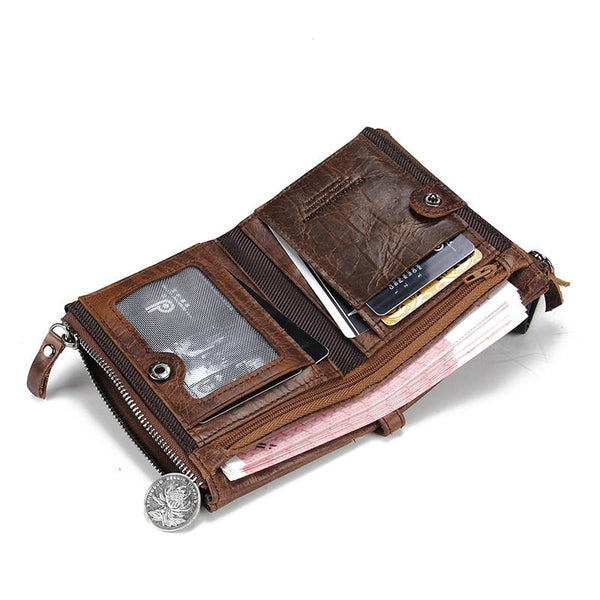 Cowhide Fashionable  Leather Wallet