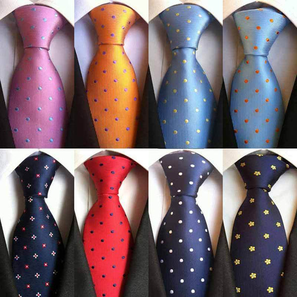 Polka Styled Classic Tie
