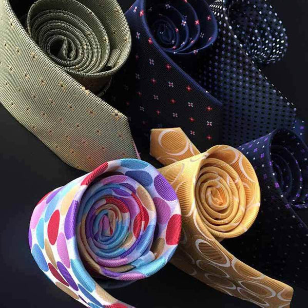 Polka Styled Classic Tie