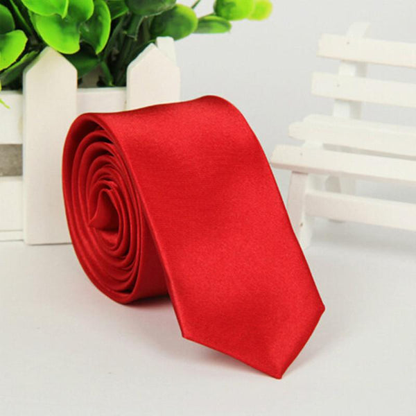 High Quality Skinny Silk Neck Tie