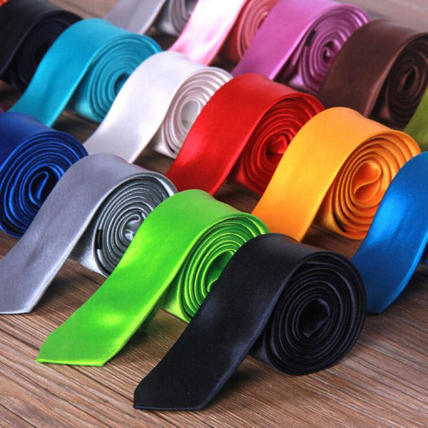 High Quality Skinny Silk Neck Tie
