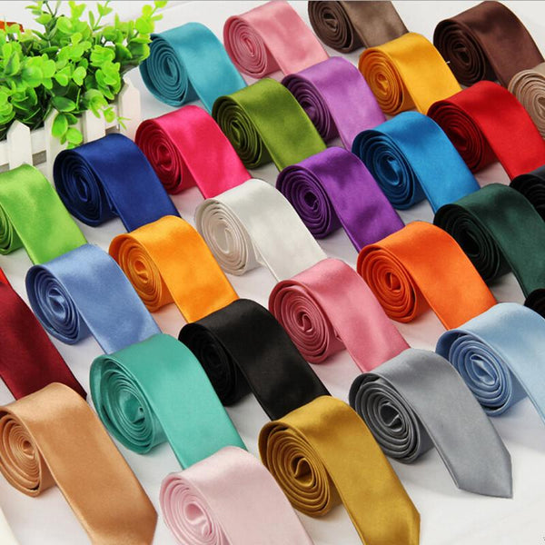 High Quality Skinny Silk Neck Tie