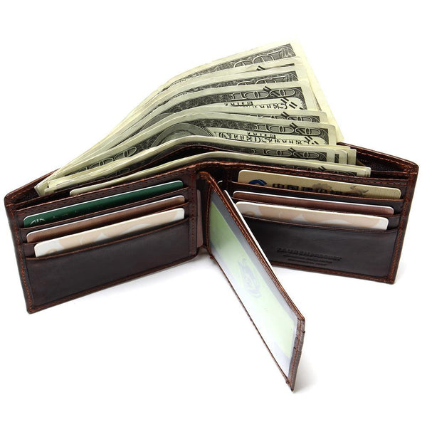 Chocolate Colored Leather Wallet