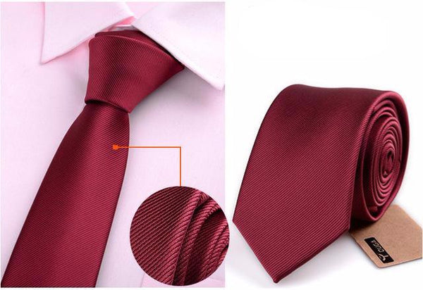 Dignity Plaid Skinny Tie