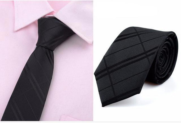 Dignity Plaid Skinny Tie