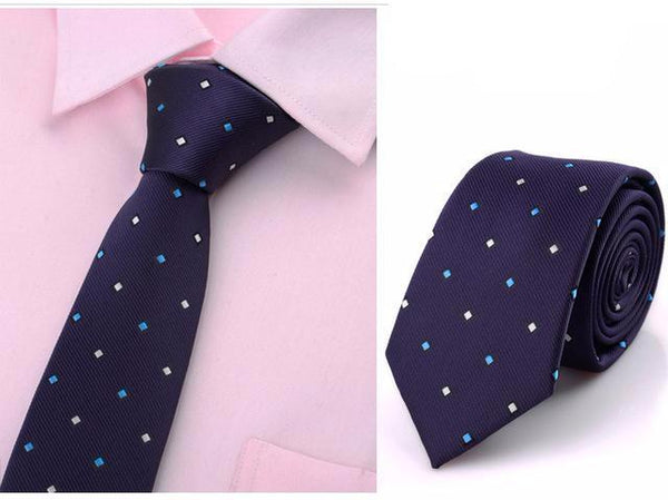 Dignity Plaid Skinny Tie