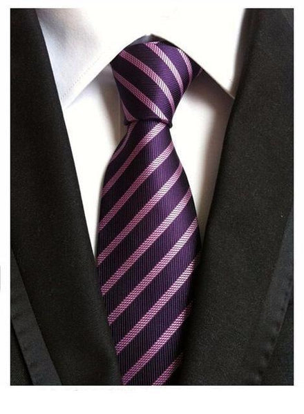 Silky Formal Plaid Ties