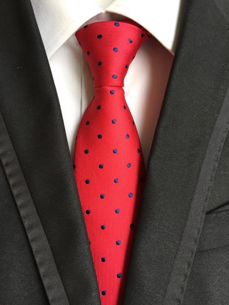 Polka Styled Classic Tie